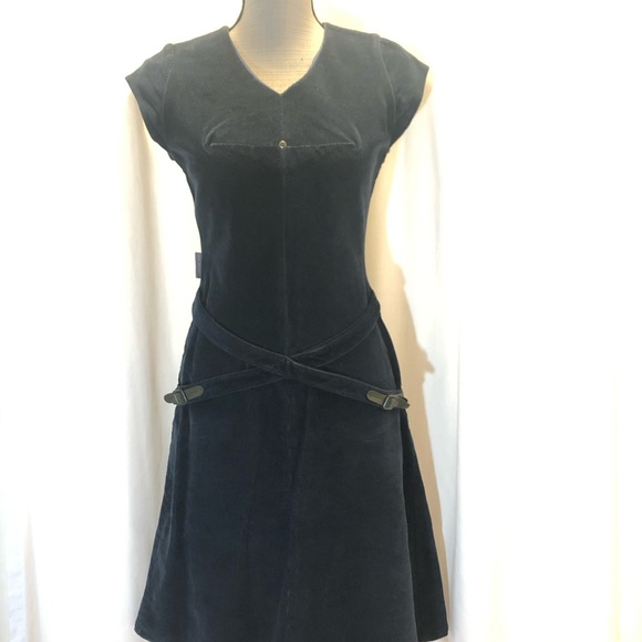 Geek Boutique Blue corduroy dress - Picture 4 of 12